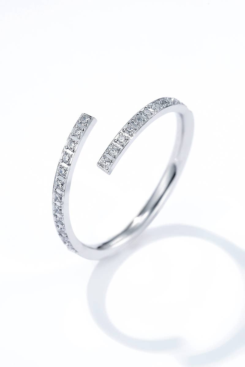 Bague Alma – Argentée
