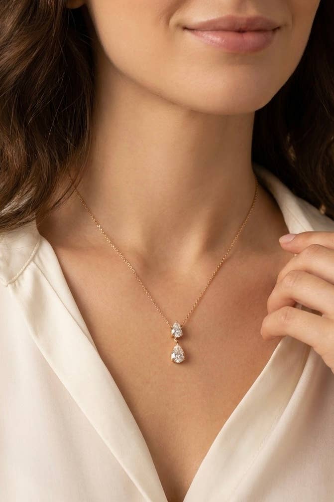 Collier Jade – Doré