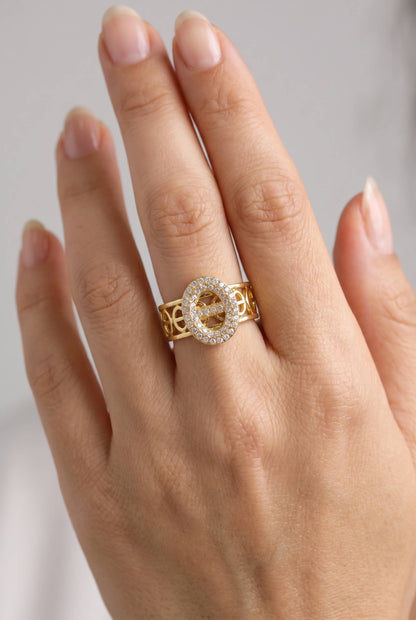 Bague Salomé – Dorée
