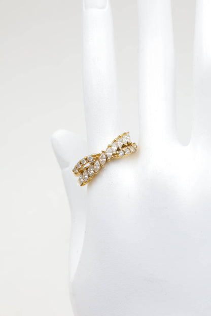 Bague ajustable Julia – Dorée
